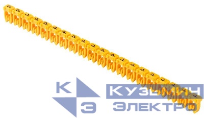 Маркер открытого типа KE 1.5-2.5кв.мм символ "P" (уп.200шт) IEK UMK-KE2-P