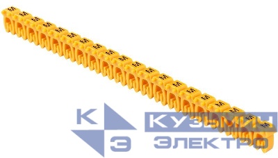 Маркер открытого типа KE 0.75-1.5кв.мм символ "M" (уп.200шт) IEK UMK-KE1-M