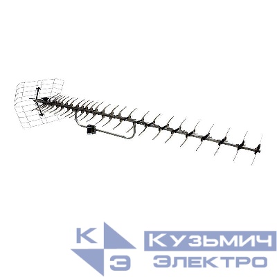 Антенна ТВ наружная для цифрового телевидения DVB-T2 (модель RX-414) (коробка) Rexant 34-0414