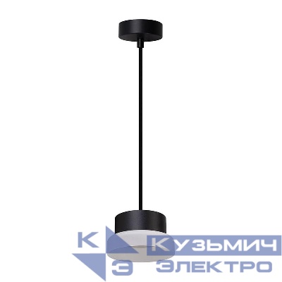 Светильник HL4608 12Вт GX53 230В потолочн. на подвесе черн. FERON 51687