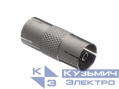 Переходник гн TV - гн TV (цинк), NETKO Optima