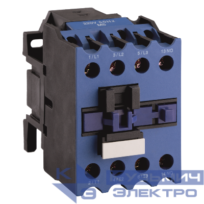 Контактор OptiStart E LC1E2510M5 25А кат. 220В AC 1НО КЭАЗ 330282
