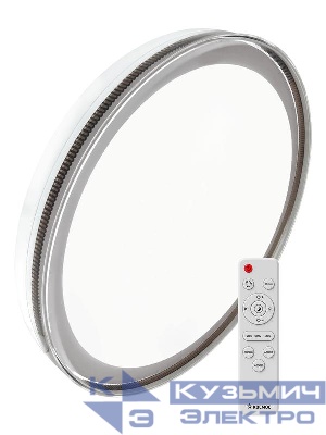 Светильник светодиодный PREMIUM LEGION 75Вт 230В 3000-6500К 6000лм IP40 485х85мм настенно-потолочный управляемый с пультом ДУ КОСМОС KSLegi75W