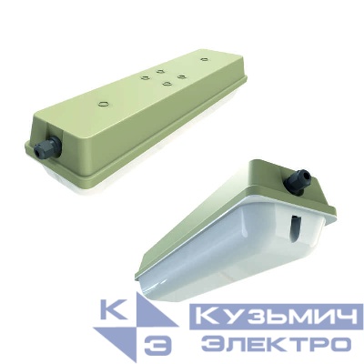 Светильник светодиодный LAD LED LINE-OZ-15 15Вт 5000К IP65 1817лм 230В опал. рассеив. бел. ЛАДзавод LADLEDLOZ15