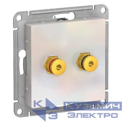 Розетка аудио 2-м AtlasDesign жемчуж. SE ATN000487