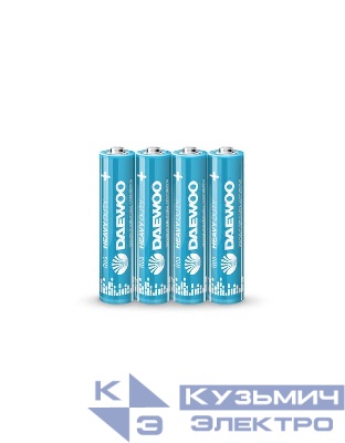 Элемент питания солевой AAA/R03 1.5В Heavy Duty 2021 4S (уп.4шт) DAEWOO 5029330