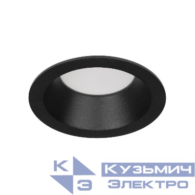 Светильник MS-DROP-BUILT-R84-7W Warm2700 BK 85 deg 230В 7Вт 2700К IP54 метал. Arlight 054707