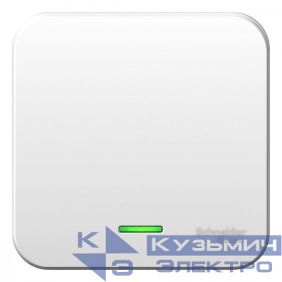 Выключатель 1-кл. ОП Blanca 6А IP20 (сх. 1) 250В с подсветкой бел. SE BLNVA061101