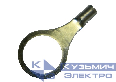 Кольцевой кабельный наконечник RNBL 1,25-10 (НК d=10,5мм) 0,5-1,5мм2, неизолированный, 100 шт, NETKO Optima