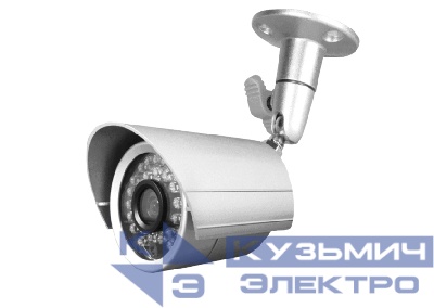 SLC-73BMX/P IP Камера, CMOS, 720P RT, наружная, H.264, аудио, ИК 20м 35 LEDs, PoE, объектив 4.2мм, DC12, кронштейн РАСПРОДАЖА