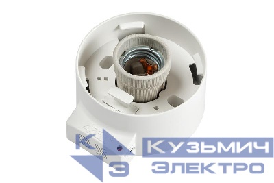 Светильник ЖКХ Селена E27 под плафон А85 основание с оптико-акустическим датчиком Актей СА-18