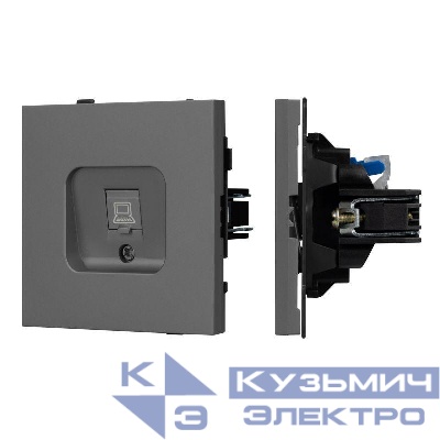 Розетка компьютерная SCT-TENDO-MPC1-SFPL-GR RJ45 кат.6 механизм Arlight 054593