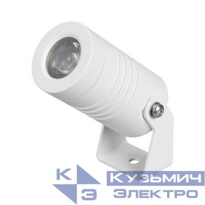 Светильник светодиодный KT-RAY-COLOR-R42-6W RGB WH 25deg 12В IP67 6Вт метал. Arlight 053629