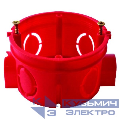 Коробка установочная усиленная УПс 68/42 саморезы; стыковочн. узлы Урал Пак КУ-50043068-300-i