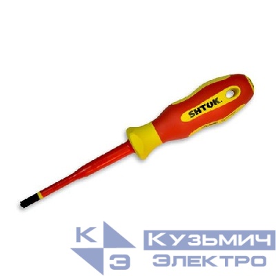 Отвертка 1000В Ph2/Sl 6.0х100мм (09324) SHTOK 376349