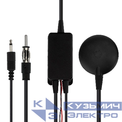 Антенна автомобильная внутрисалонная (радио + ТВ) активная (модель RX-502) Rexant 34-0502