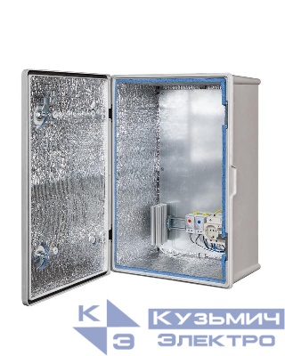 Шкаф монтажный композитный 360х560х250 Пластик-3УТП+ Mastermann 00-01021466