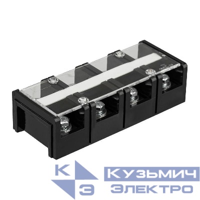 Блок зажимов клеммный БЗН ТС-1004 35кв.мм 100А 4 пары Rexant 11-2162
