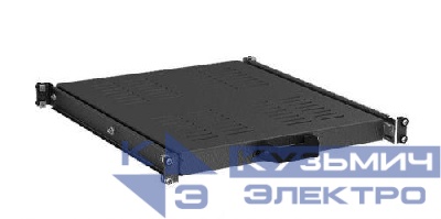 Полка выдвижная перфорированная глубина 485мм RAL9005 DKC R5REIT6880B