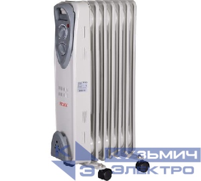 Радиатор масляный 7 секц. 1500Вт ОМ- 7Н Ресанта 67/3/7