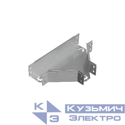 Отвод для лотка Т-образ. 100х80 сталь 1мм "ПЛЮС" TDplus80-100 КМ PL0565