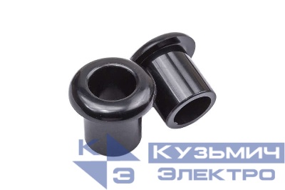 Втулка (проход через стену) пластик черн. (уп.20шт) Bironi B1-VT-23-20