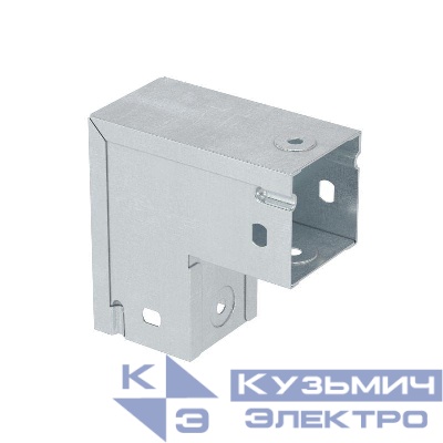 Угол для лотка вертикал. неперфорир. вниз 90град. 50х50 DKC 39002