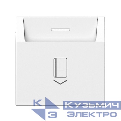 Выключатель карточный ArtGallery 10А без задержки времени быстрозажим. клем. бел. SE GAL000114S