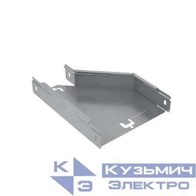 Переходник для лотка левый 50х50-100 сталь 1мм "ПЛЮС" PDplus50-50-100-L КМ PL0691