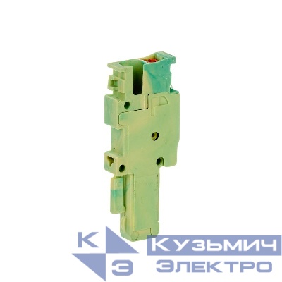 Штекер заземления зажим push-in 1 точка подкл. 2.5кв.мм DKC VPR-P-2.5-1-PE
