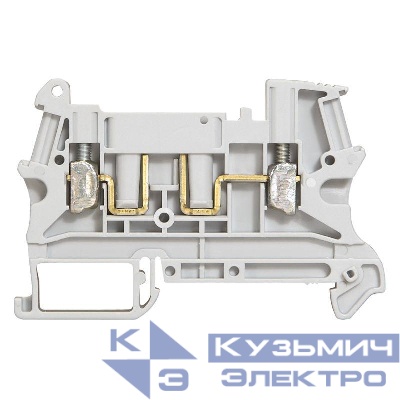 Блок клеммный Viking3 2.5кв.мм шаг 6мм открытая Leg 037180