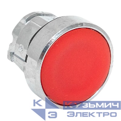 Механизм кнопки исполнительный XB4 IP65 плоский возвратный без фиксации без подсветки красн. EKF XB4BA-R-65
