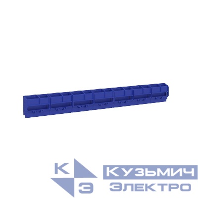 Держатель шинный FRAME 306мм 7 сегментов до 35 полюсов (для всех кроме 18 54 и 72 модулей) син. DKC F12ZZHU1