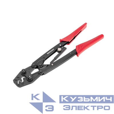 Кримпер для обжима неизолированных наконечников и гильз 6.0-26.0кв.мм (ht-25 L) Rexant 12-3051