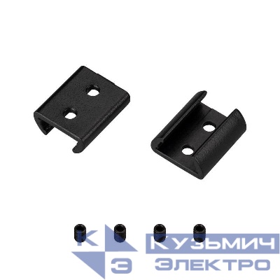 Соединитель ARH-BENT-W11 BLACK пластик Arlight 039646