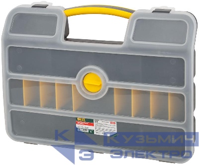 Ящик для крепежа (органайзер) 18дюйм ( 463х343х90мм ) FIT 65656