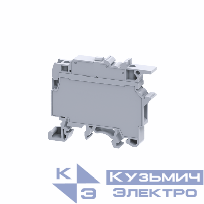 Клемма для предохранителей винтовая OptiClip CF-4-HESI (5х20) 6.3А (0.2-6) сер. КЭАЗ 289796