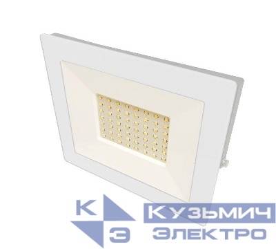 Прожектор LFL-3001 C01 (LED SMD 30Вт 230В 6500К) бел. Ultraflash 14129