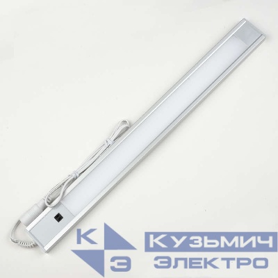 Светильник светодиодный ULI-F40-5Вт/4200К SENSOR IP20 SILVER 300Х30х8мм серебр. Uniel UL-00002881