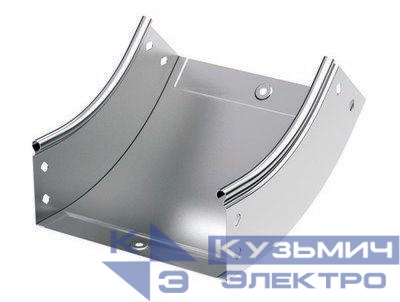 Угол для лотка вертикальный внутренний 45град. 500х100 CS 45 в компл. с крепежн. элемент. DKC 36766K
