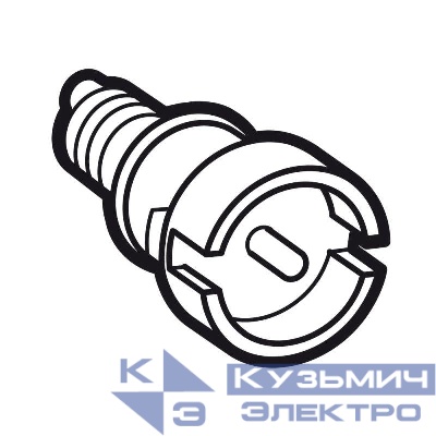 Замок для XL3 400 для металлических или остекленных дверей с двусторонним ключом (в комплекте 2ключа) Leg 020296