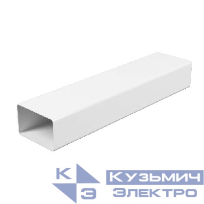 Воздуховод 60х204мм L2м ПВХ прямоугол. ERA 620ВП2