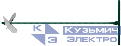 Бур садовый L1000мм 2 насадки 150мм и 200мм КУРС 77241