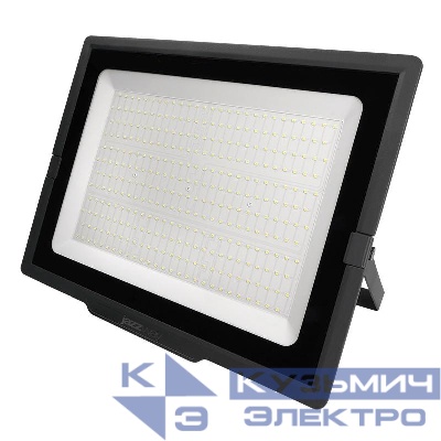 Прожектор светодиодный PFL-C3 300Вт 6500К IP65 ДО с клапаном закален. прозр. стекло Pro JazzWay 5032156