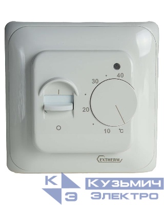 Термостат электронный с механич. управлением бел. Extherm MT26