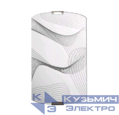 Светильник НББ 21-60 М21 "Бриз" 150х220 1х60Вт E27 IP20 матов. бел./клипсы штамп метал. (инд. упак.) Элетех 1005205924