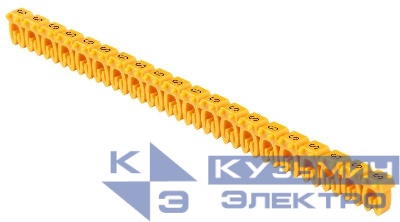 Маркер открытого типа KE 0.75-1.5кв.мм символ "S" (уп.200шт) IEK UMK-KE1-S