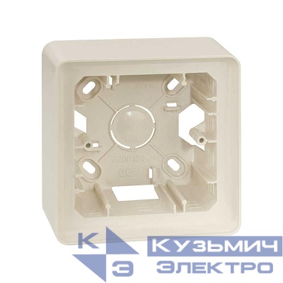 Коробка наружной установки на 1 пост сл. кость Simon82 Detail 8200750-031