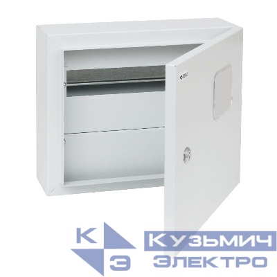 Корпус металлический ЩУРн-СТД-1-DIN/6-284х350х115-IP41 УХЛ3 (1ф счетчик на DIN-рейку свободно 6 модулей СТАНДАРТ) КЭАЗ 367467