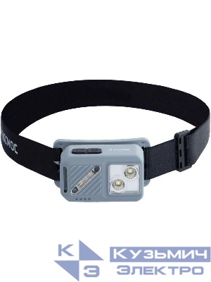 Фонарь налобный 2х2Вт XPG 3х1Вт SMD/Li-po1200мА.ч ABS пластик магниты и крюк КОСМОС (KOC850Lit)